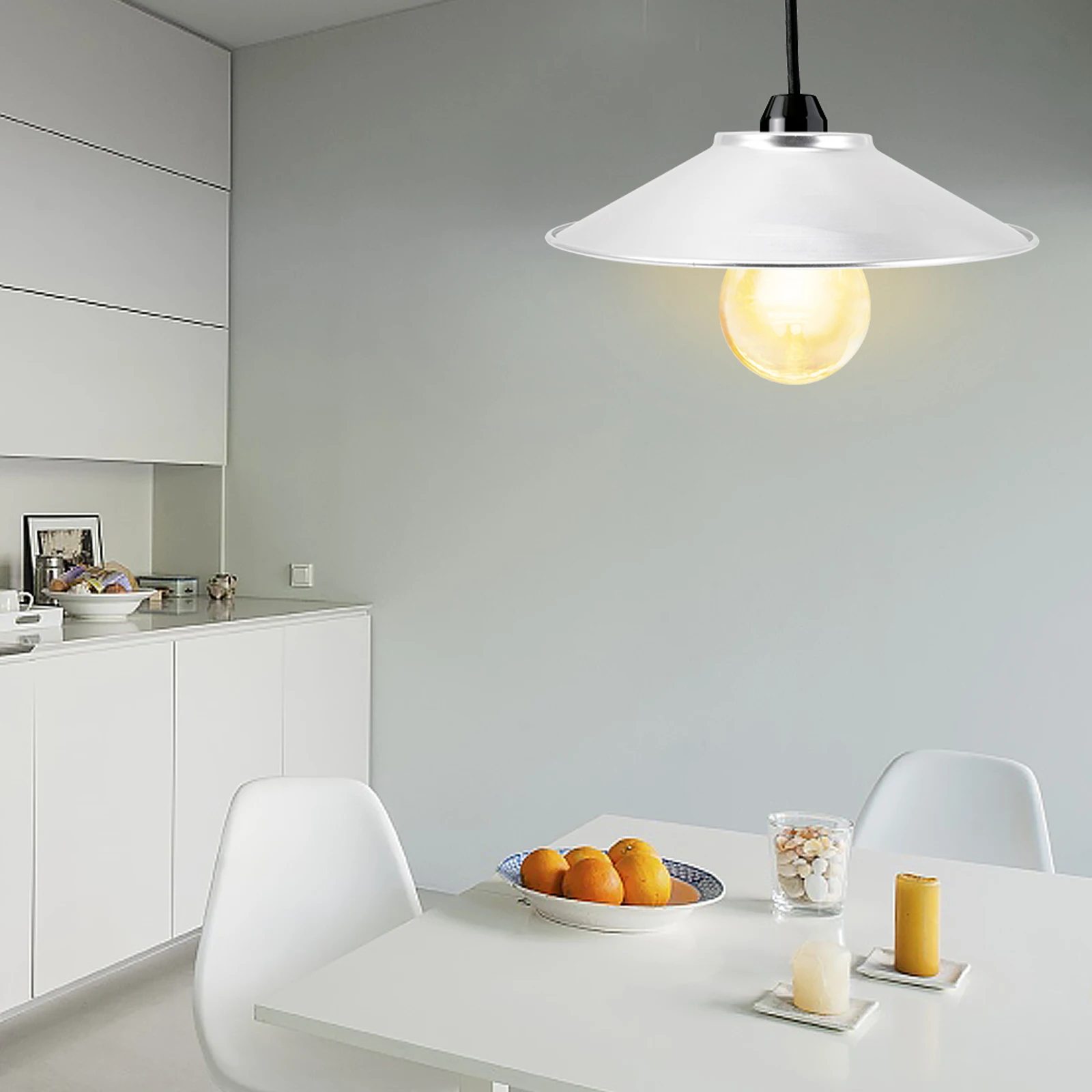 Chic Waterproof Aluminum Lampshade for Industrial Pendant Light Excellent Craftsmanship Industrial Bulb Lampshade
Chic Waterproof Aluminum Lampshade for Industrial Pendant Light Excellent Craftsmanship Industrial Bulb Lampshade