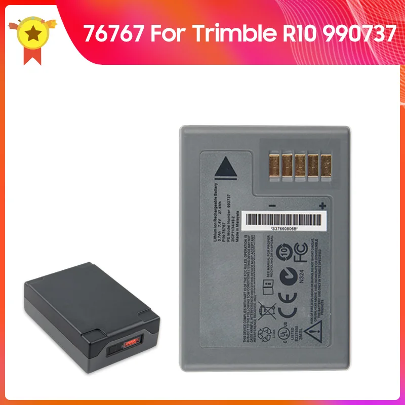 NEW R10 Replacement Battery For Trimble R10 990737 76767 GPS RTK Receiver Battery li-ion 7.4V 27.4Wh Dual-slot Charger
NEW R10 Replacement Battery For Trimble R10 990737 76767 GPS RTK Receiver Battery li-ion 7.4V 27.4Wh Dual-slot Charger