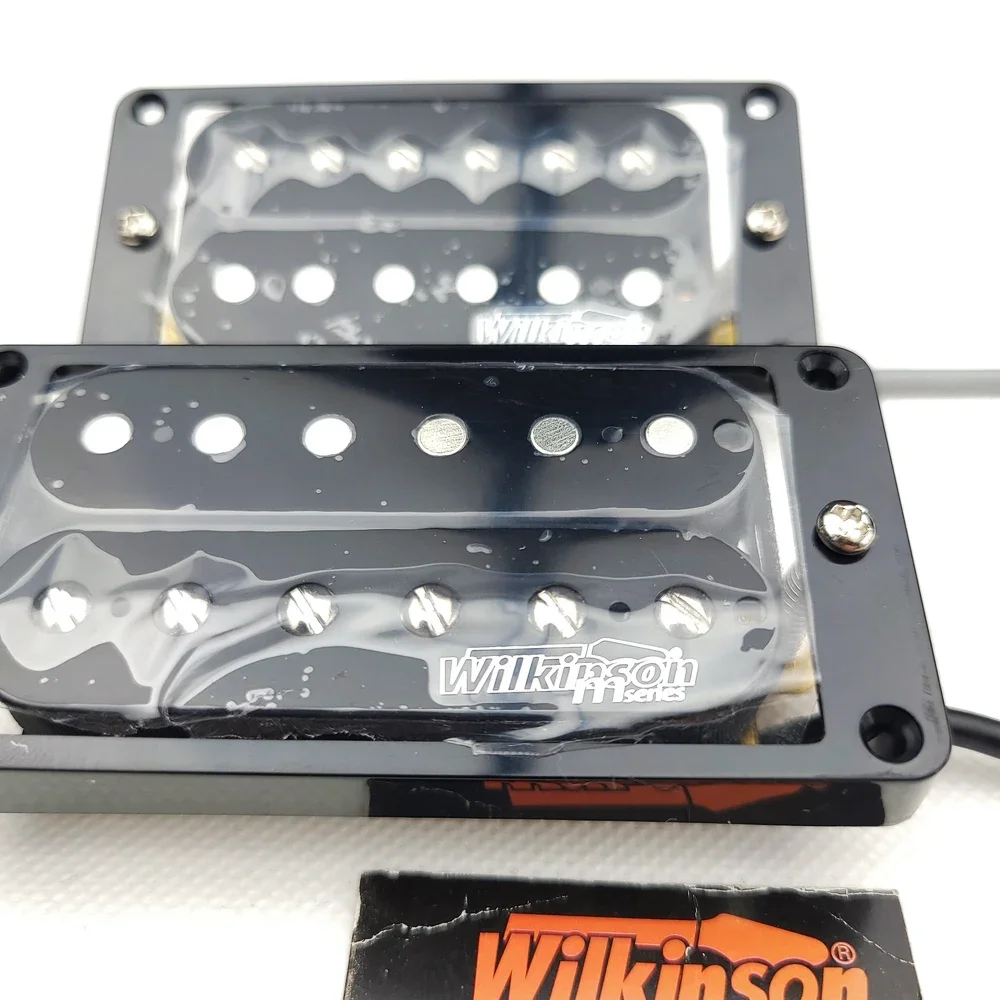 Wilkinson WOHHB Black open Double coil Electric Guitar Humbucker Pickups (Bridge & Neck Pair)
Wilkinson WOHHB Black open Double coil Electric Guitar Humbucker Pickups (Bridge & Neck Pair)