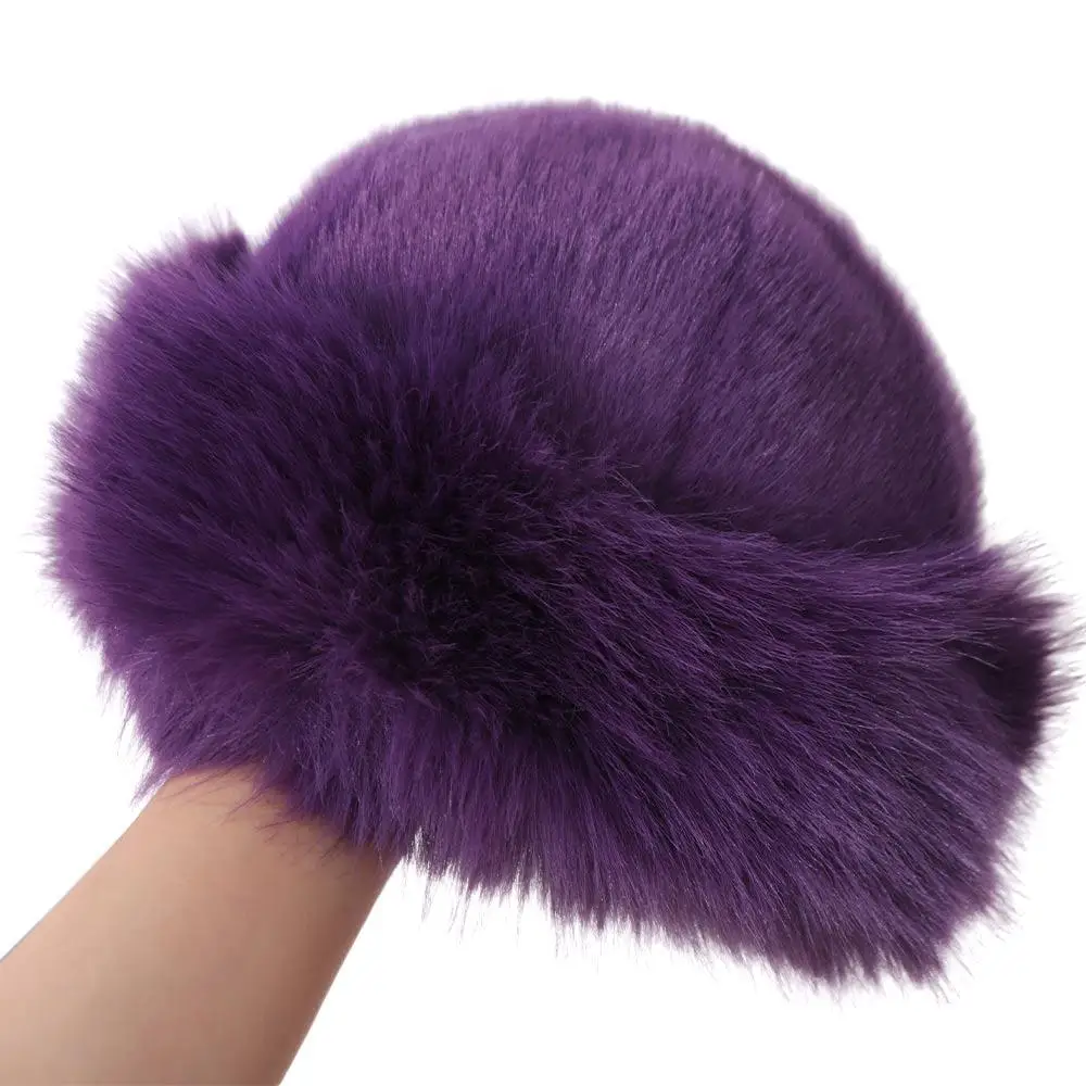 Trendy Korean Faux Fur Bucket Hat Thicken Casual Luxury Hat Warm Outdoor Winter Fluffy Hats Lady
Trendy Korean Faux Fur Bucket Hat Thicken Casual Luxury Hat Warm Outdoor Winter Fluffy Hats Lady