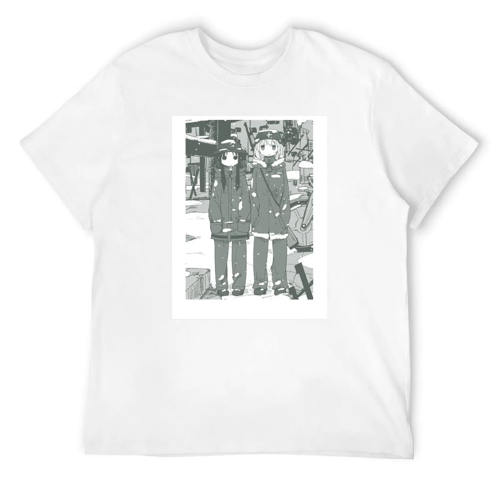 Girls' Last Tour / Shōjo Shūmatsu Ryokō : Girls Framed Army Green T-Shirt anime shirts graphic tee summer 2025 Men's t shirts
Girls' Last Tour / Shōjo Shūmatsu Ryokō : Girls Framed Army Green T-Shirt anime shirts graphic tee summer 2025 Men's t shirts