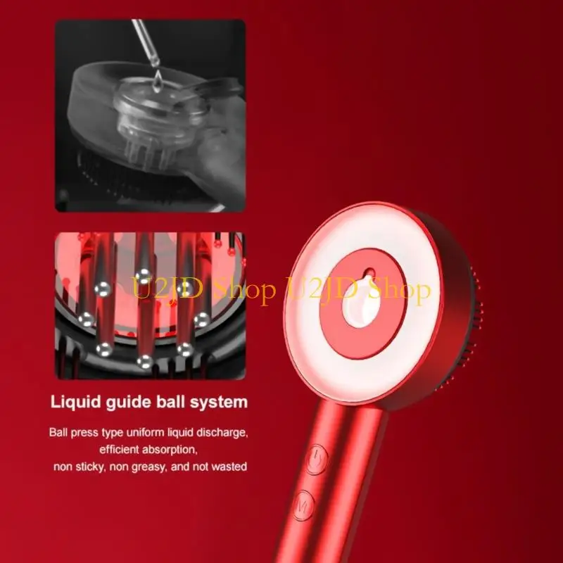 U2JD Multipurpose Scalp Massager Electric Massage Brush Oil Applicator for Improved Skin Elasticity Home Relaxation
U2JD Multipurpose Scalp Massager Electric Massage Brush Oil Applicator for Improved Skin Elasticity Home Relaxation