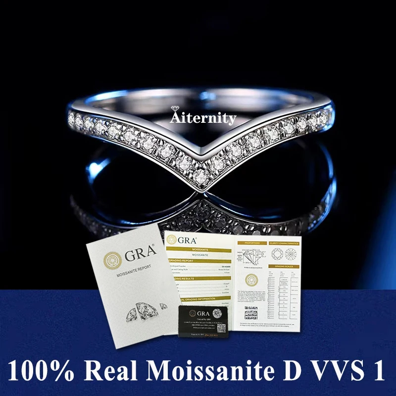 100% Pass Diamond tester Pen Moissanite Ring Matching Wedding Diamond Band for Women 925 Sterling Silver Female Single Tail Ring
100% Pass Diamond tester Pen Moissanite Ring Matching Wedding Diamond Band for Women 925 Sterling Silver Female Single Tail Ring