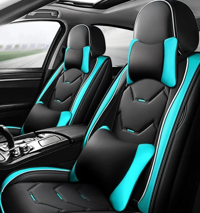 3D 5D Sports Fashion PU Leather Fitting For Car Model Universal Fit Full Set Car Seat Covers
3D 5D Sports Fashion PU Leather Fitting For Car Model Universal Fit Full Set Car Seat Covers