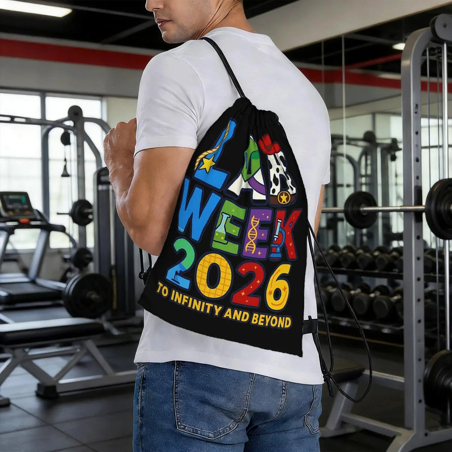 2026 Lab Week Cartoon Scientist Drawstring Bag, Large Capacity & Portable, Unisex Daily & Travel Drawstring Pouch
2026 Lab Week Cartoon Scientist Drawstring Bag, Large Capacity & Portable, Unisex Daily & Travel Drawstring Pouch