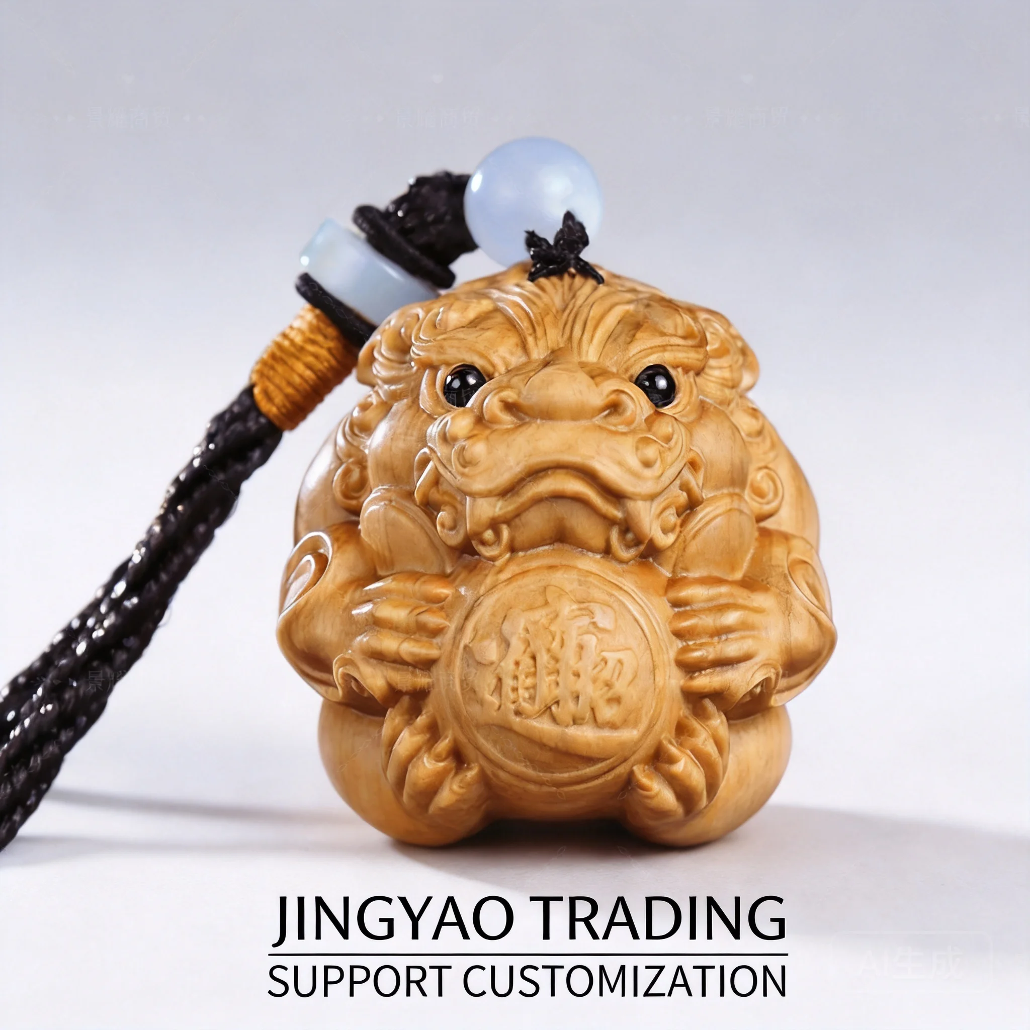 Chinese Style Natural Thuja Wood Carved Pixiu Lucky Wealth Attracting Amulet Handheld Fidget Palm Toy Desktop Ornament Tea Room
Chinese Style Natural Thuja Wood Carved Pixiu Lucky Wealth Attracting Amulet Handheld Fidget Palm Toy Desktop Ornament Tea Room