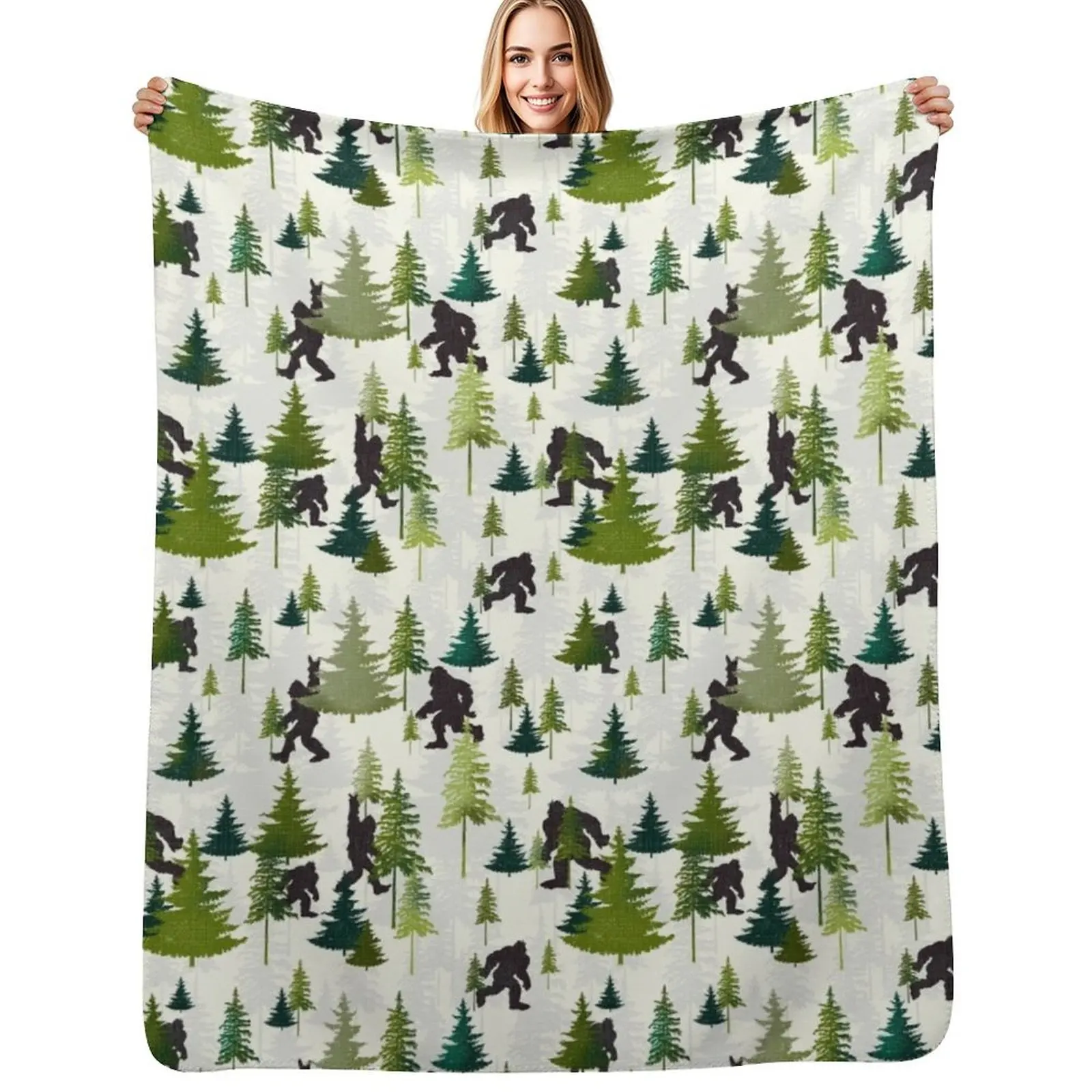 Hide and Seek with Bigfoot Throw Blanket Cozy Home Blanket Gift for Christmas Holiday
Hide and Seek with Bigfoot Throw Blanket Cozy Home Blanket Gift for Christmas Holiday