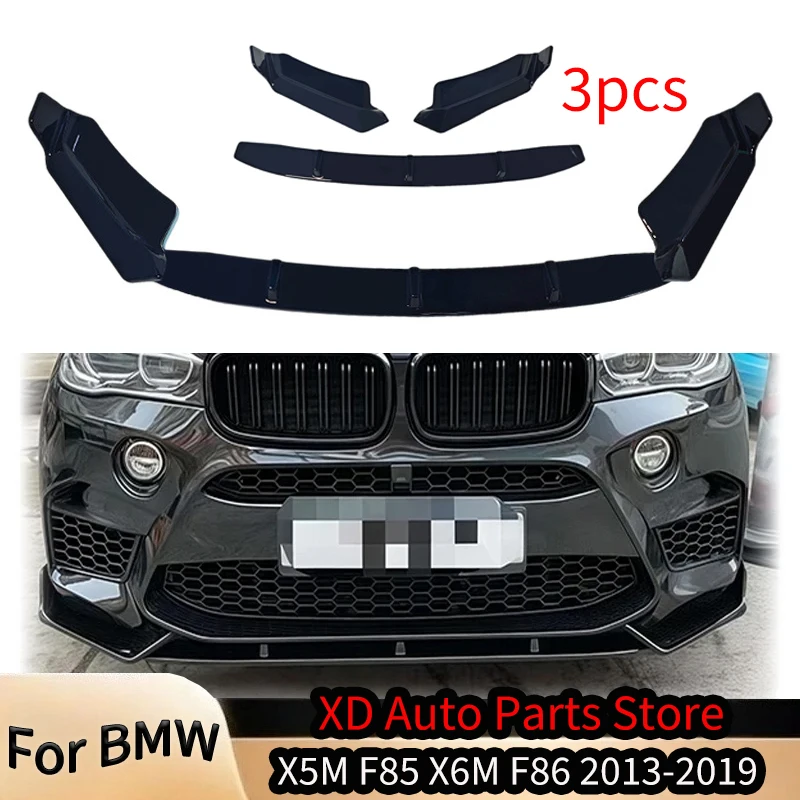 For BMW X5M F85 X6M F86 2013-2019 Front Lip Bumper Diffuser Spoiler Splitters Cover Guard High Quality Body Kit Accessory Tuning
For BMW X5M F85 X6M F86 2013-2019 Front Lip Bumper Diffuser Spoiler Splitters Cover Guard High Quality Body Kit Accessory Tuning
