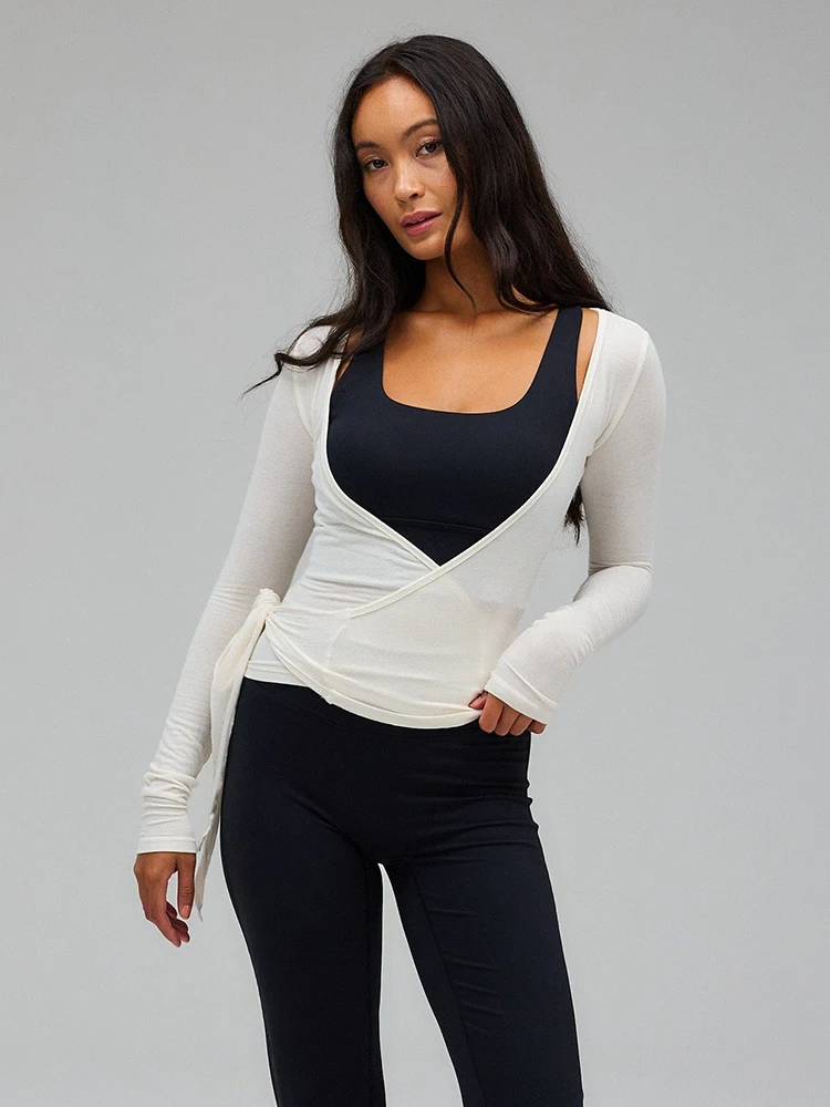 American Style Long Sleeve Slim Fit Cardigan Top Pure Color Belt Elastic Spicy Girl Street Style Knitted Polyester Spring
American Style Long Sleeve Slim Fit Cardigan Top Pure Color Belt Elastic Spicy Girl Street Style Knitted Polyester Spring