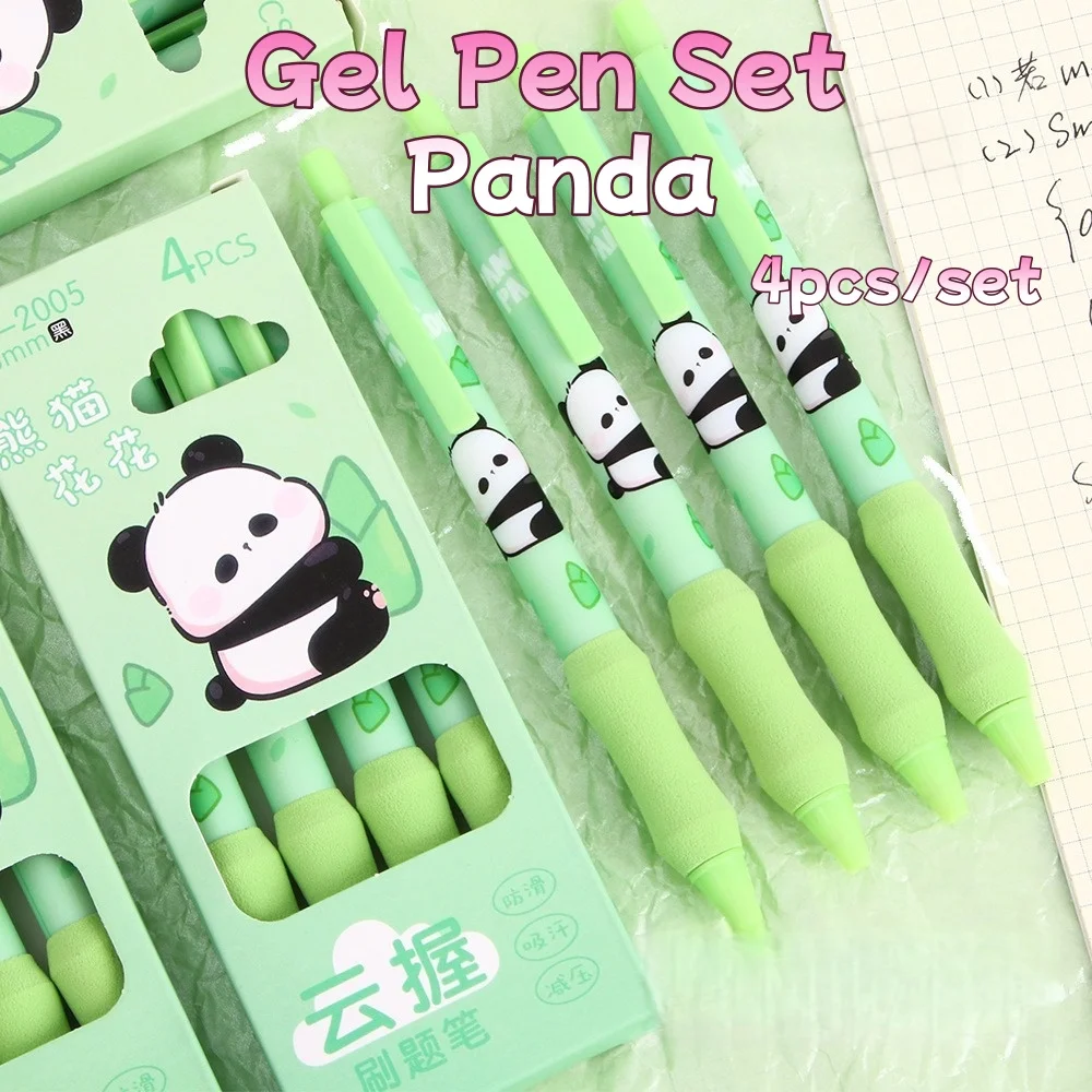 Student Exam Study Pen Set Panda Soft Grip Gel Pens with 0.5mm Smooth Tip Writing Tool Bulk School Supplies Reward Gifts
Student Exam Study Pen Set Panda Soft Grip Gel Pens with 0.5mm Smooth Tip Writing Tool Bulk School Supplies Reward Gifts