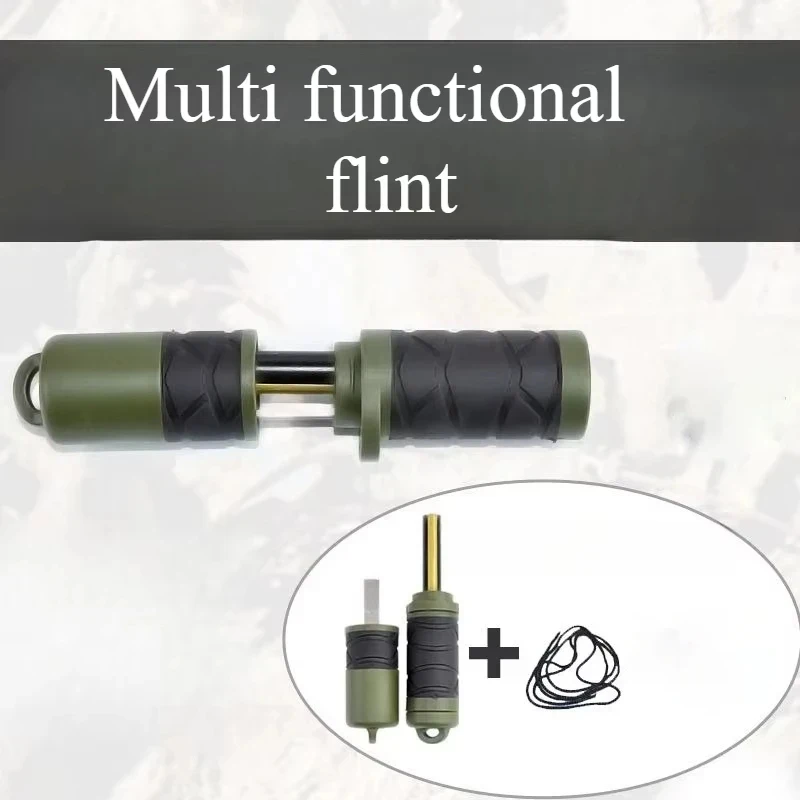 Multi Functional Outdoor Durable Magnesium Rod Flint Fire Rod Pointer Magnesium Handle Glue Box Camping Waterproof EDC Tool
Multi Functional Outdoor Durable Magnesium Rod Flint Fire Rod Pointer Magnesium Handle Glue Box Camping Waterproof EDC Tool