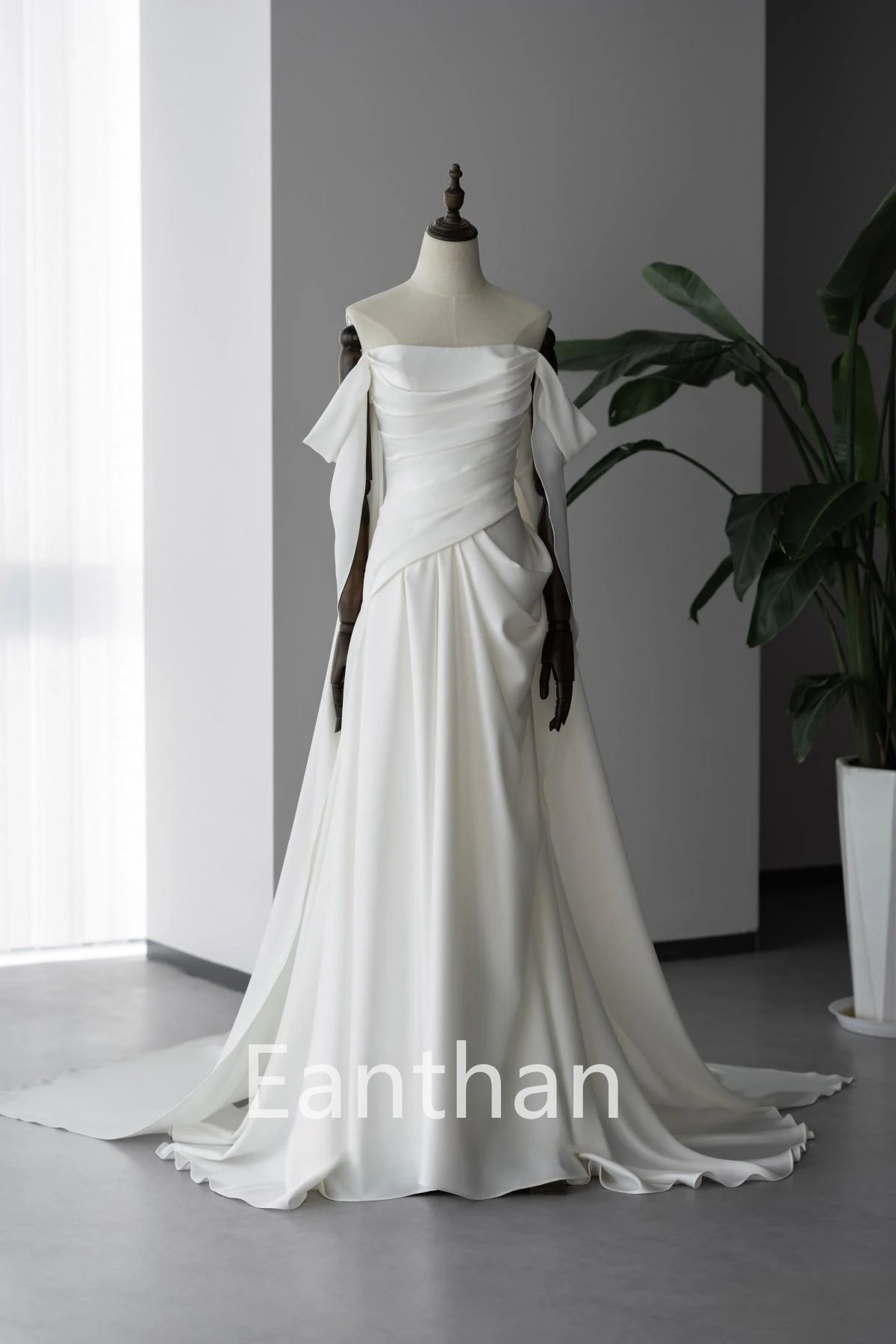 New Boho wedding dresses crepe pleated bride gowns off the shoulder lace-up back long beach bridal dress for wedding gala
New Boho wedding dresses crepe pleated bride gowns off the shoulder lace-up back long beach bridal dress for wedding gala