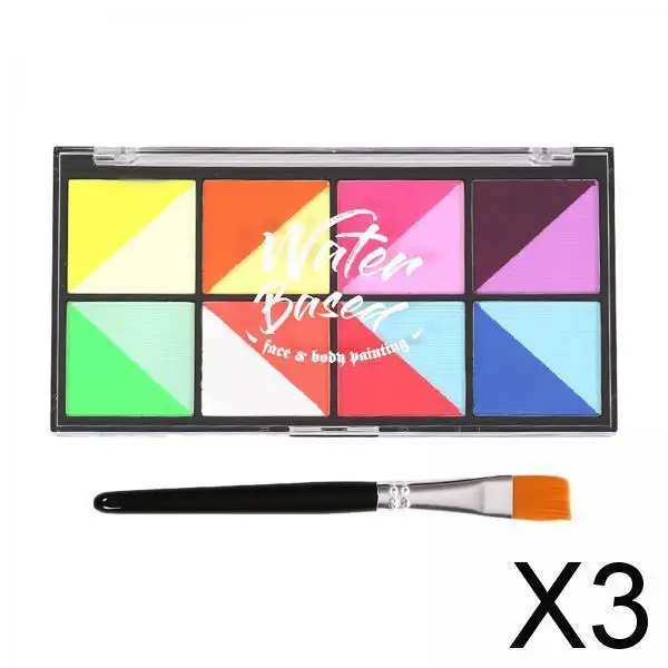 Professional Face Body Paint Palette Multicolor Makeup Kit Artistic Pigments for Halloween Party Cosplay Costumes
Professional Face Body Paint Palette Multicolor Makeup Kit Artistic Pigments for Halloween Party Cosplay Costumes