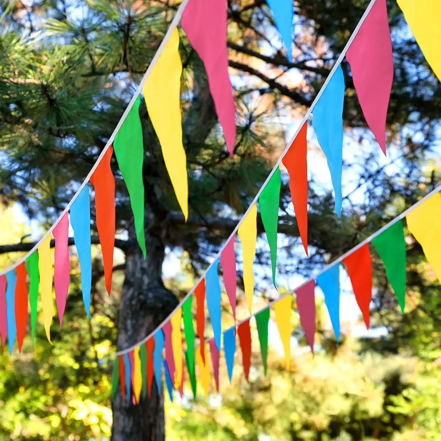 1000 Pcs Colorful Pennants Banner Flag Grand Opening Decorations Nylon Triangle Flag Banner for Party Shops
1000 Pcs Colorful Pennants Banner Flag Grand Opening Decorations Nylon Triangle Flag Banner for Party Shops