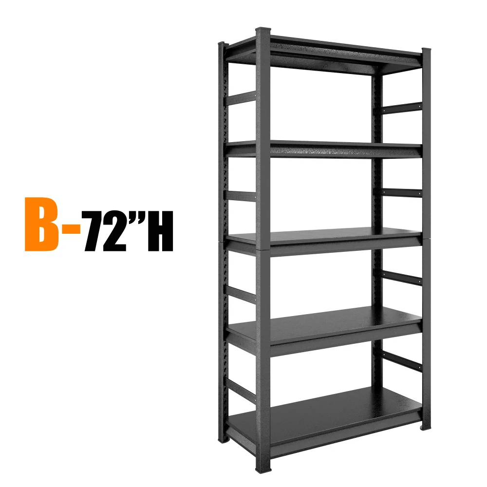 Storage Shelves 5 Tier Heavy Duty Metal Shelving Unit Adjustable Shelving Units and Storage Rack Kitchen Garage Shelf 
Storage Shelves 5 Tier Heavy Duty Metal Shelving Unit Adjustable Shelving Units and Storage Rack Kitchen Garage Shelf