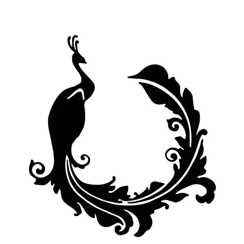 YUIN Creativity Peacock Silhouette Personality Car Stickers PVC Fashion Auto Window Bumper Quality Waterproof Decals Decor
YUIN Creativity Peacock Silhouette Personality Car Stickers PVC Fashion Auto Window Bumper Quality Waterproof Decals Decor