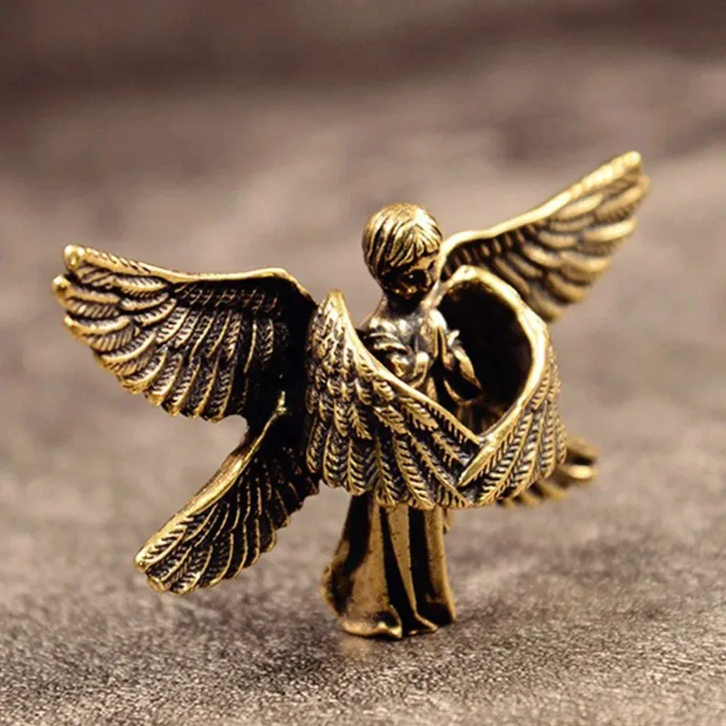 1 Pcs Six Winged Guardian Angel Blessing Ornament Desktop Statue Brass Seraphim Figurine Home Decoration Статуэтки
1 Pcs Six Winged Guardian Angel Blessing Ornament Desktop Statue Brass Seraphim Figurine Home Decoration Статуэтки