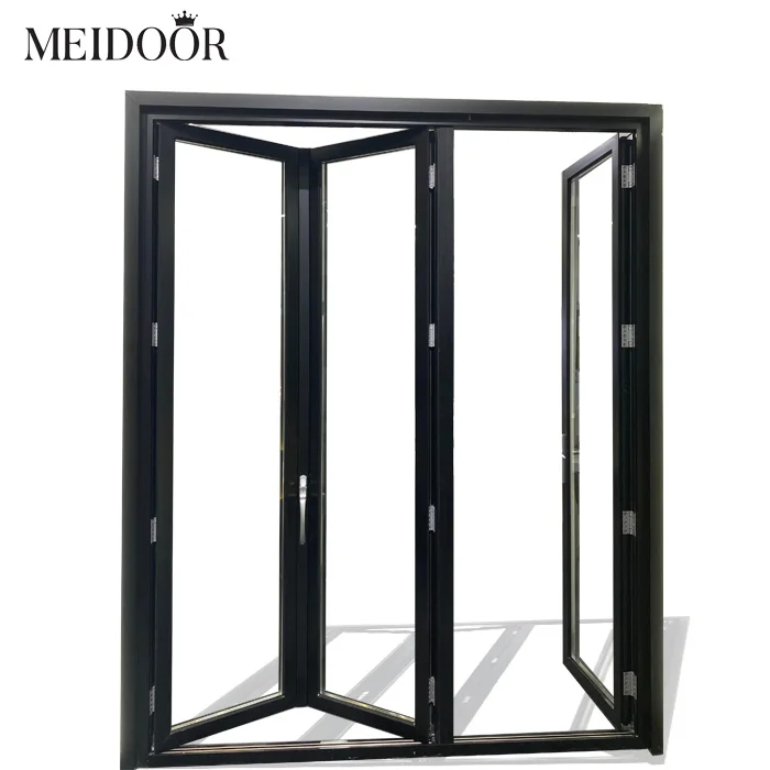 Custom Patio Folding Door Double Glass Exterior Aluminium Bifold Door Automatic Accordion Folding Front Entry Sliding Open Doors
Custom Patio Folding Door Double Glass Exterior Aluminium Bifold Door Automatic Accordion Folding Front Entry Sliding Open Doors