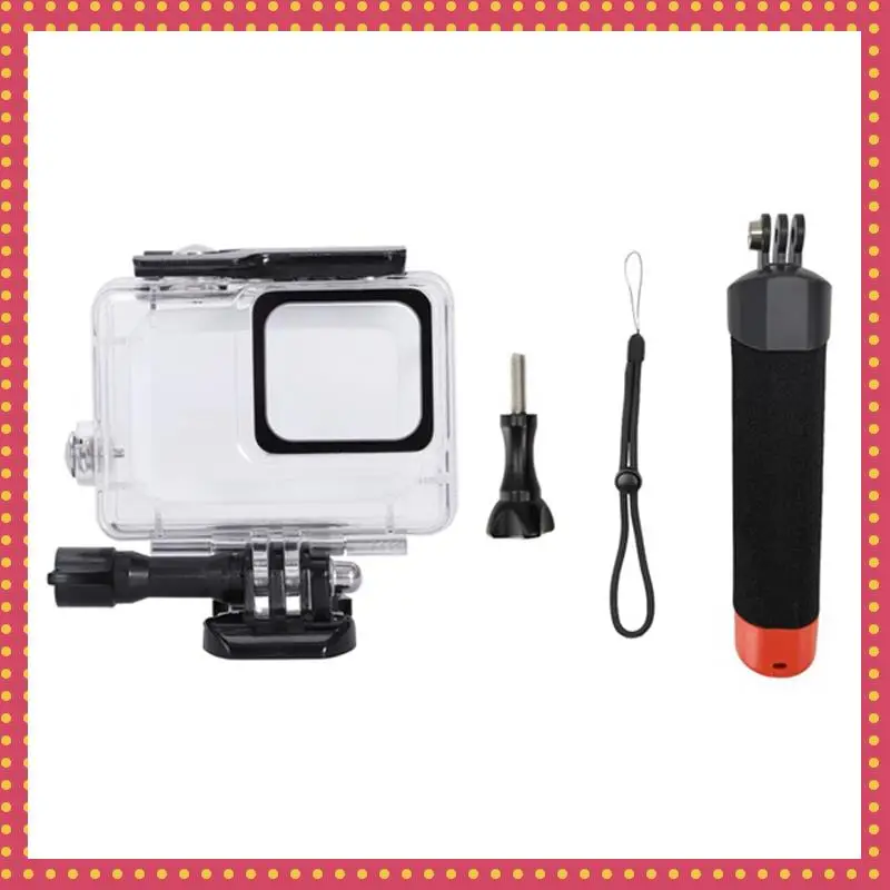 B74A 1 шт. водонепроницаемый корпус для Gopro Hero7 White и Hero7 и 1 шт. водонепроницаемая плавающая ручка для крепления для дайвинга
B74A 1 шт. водонепроницаемый корпус для Gopro Hero7 White и Hero7 и 1 шт. водонепроницаемая плавающая ручка для крепления для дайвинга