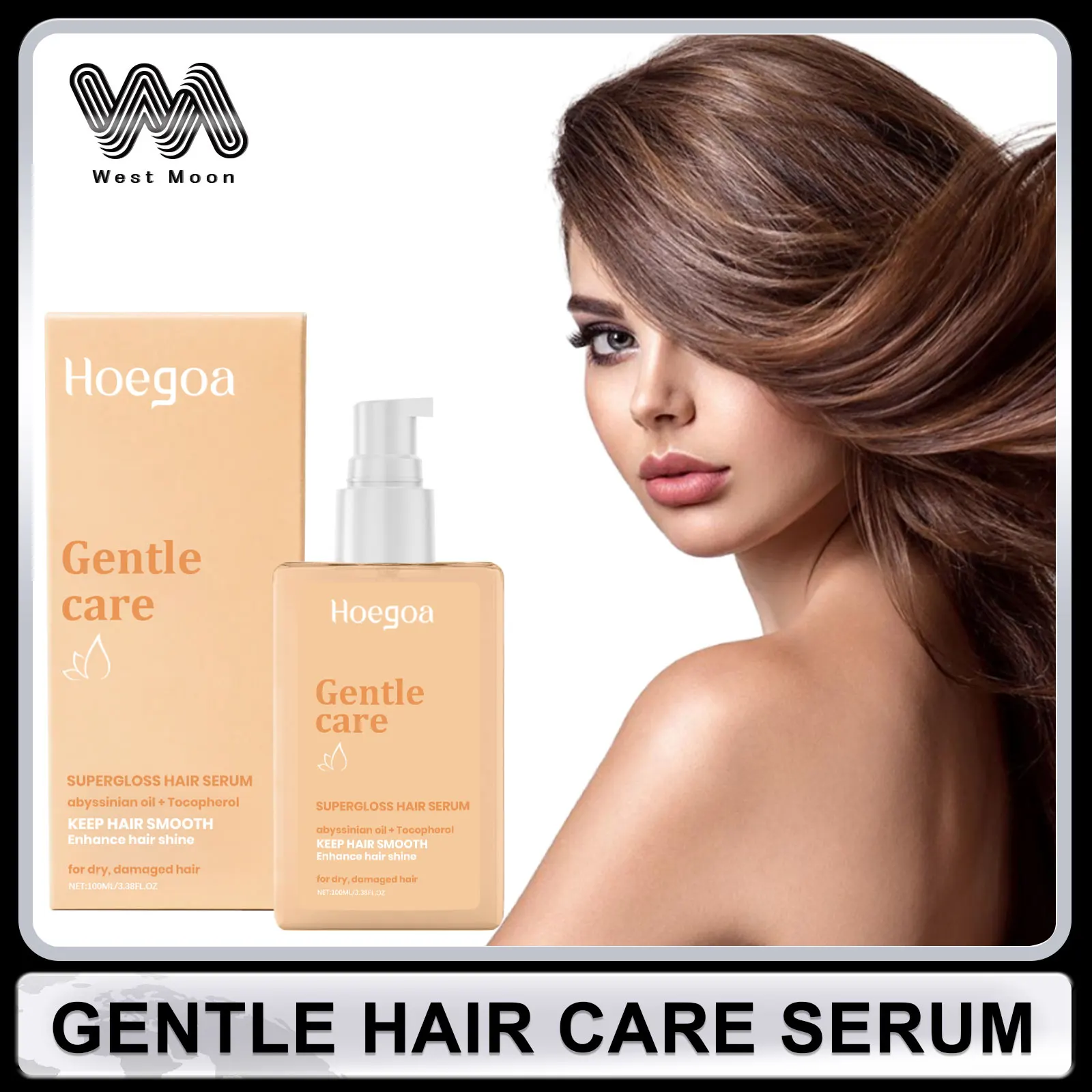 Gentle Hair Care Serum Prevent Hair Loss Repair Damaged Hair Reduce Split Breakage Anti Frizz Increase Shiny Hair Smooth Essence
Gentle Hair Care Serum Prevent Hair Loss Repair Damaged Hair Reduce Split Breakage Anti Frizz Increase Shiny Hair Smooth Essence