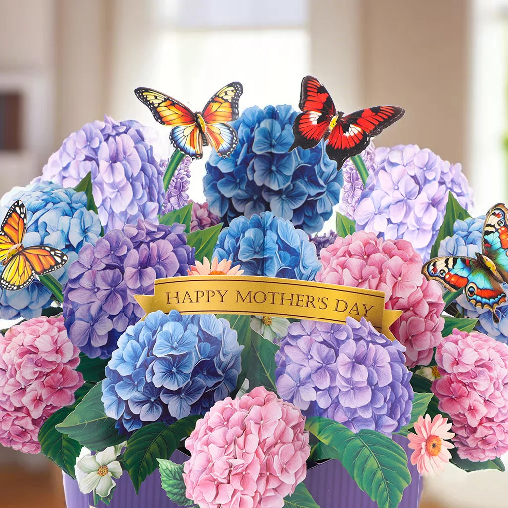 Pop-Up Flower Bouquet Greeting Card with Golden Banners for Birthday Anniversary Mother's Day Wedding Valentine's Day Gift Cards
Pop-Up Flower Bouquet Greeting Card with Golden Banners for Birthday Anniversary Mother's Day Wedding Valentine's Day Gift Cards