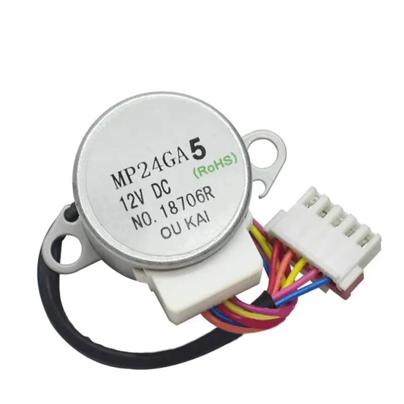 Шаговый двигатель MP24GA MP24GA5 для кондиционеров Mi-dea, шаговый мотор 24BYJ48 для поворотного дефлектора, 12В
Шаговый двигатель MP24GA MP24GA5 для кондиционеров Mi-dea, шаговый мотор 24BYJ48 для поворотного дефлектора, 12В