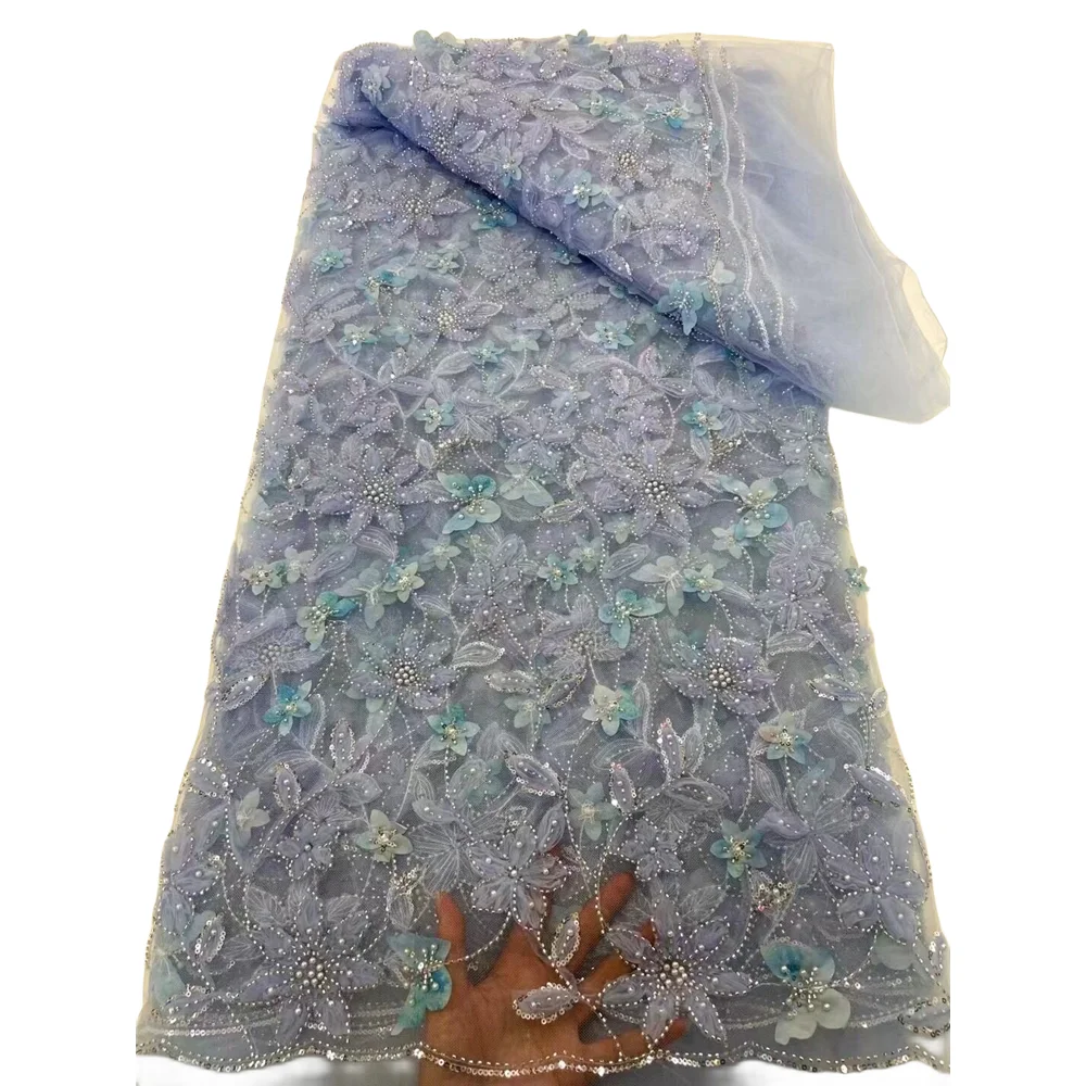 Luxury French Lace Fabric with J-1401584 African Nigerian Sequins Beaded Fabrics for Sewing
Luxury French Lace Fabric with J-1401584 African Nigerian Sequins Beaded Fabrics for Sewing