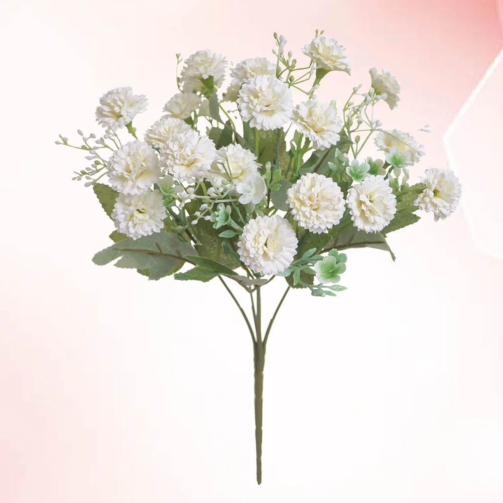 Simulated Silk Artificial Flower Bundle Realistic Clove Carnation For Wedding Bouquet Home Office Decoration Plastic
Simulated Silk Artificial Flower Bundle Realistic Clove Carnation For Wedding Bouquet Home Office Decoration Plastic