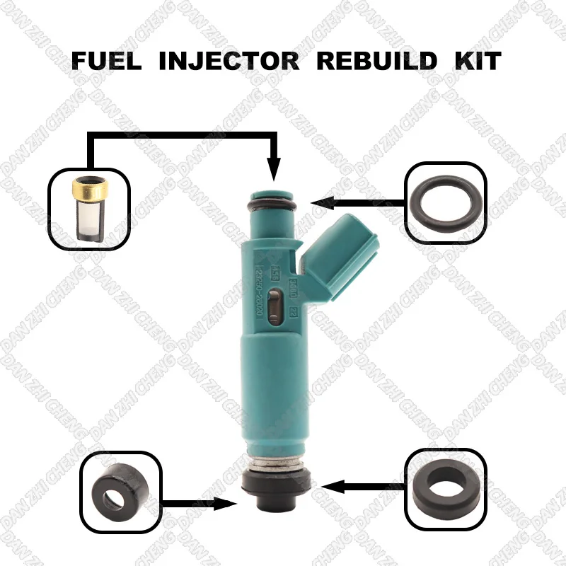 Fuel Injectors Seals O-Ring Repair Filters for 2000-2004 Toyota Highlander 2.4 2AZFE 23250-28020 23209-28020
Fuel Injectors Seals O-Ring Repair Filters for 2000-2004 Toyota Highlander 2.4 2AZFE 23250-28020 23209-28020