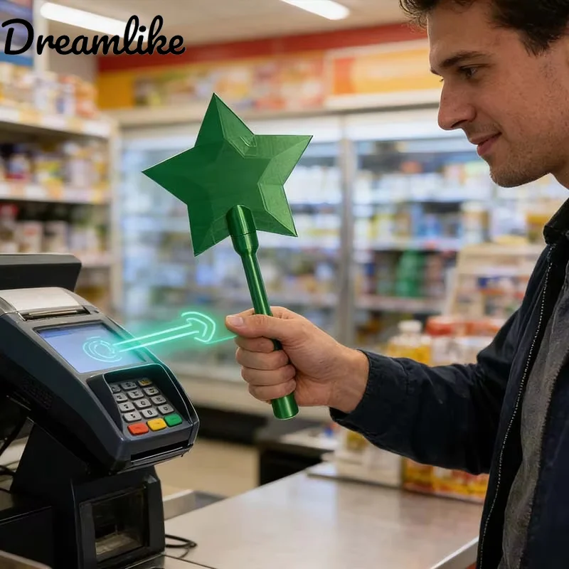 Creative 3D Printed Wand Tap To Pay Lightweight Portable Star Magic Wand Holder Funny Credit Card Holder Daily Use
Creative 3D Printed Wand Tap To Pay Lightweight Portable Star Magic Wand Holder Funny Credit Card Holder Daily Use