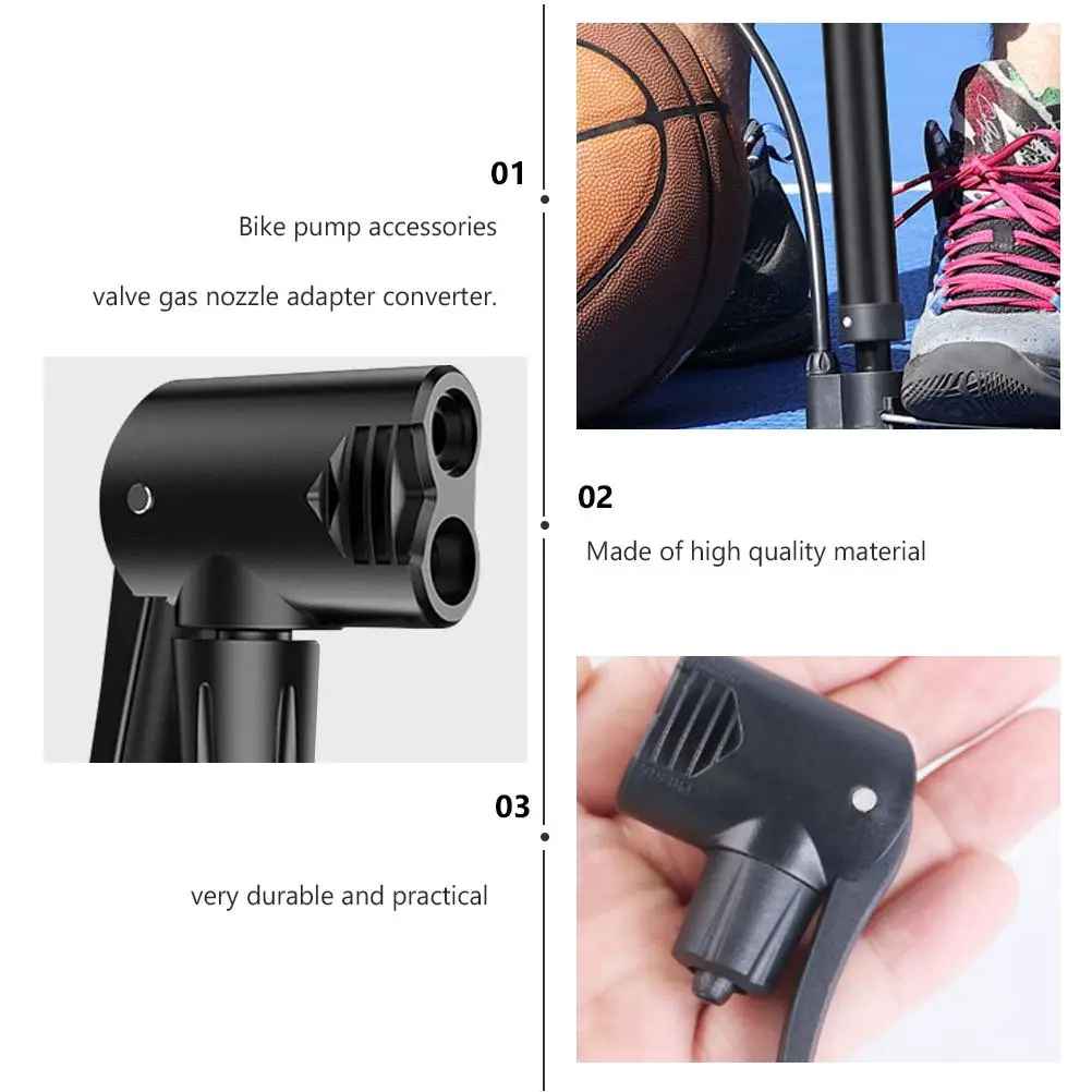 3 pcs Dual Head Adapter Valve American British Nozzle Hose Connector Accessories for Bike Tire Inflator Car Motorcycle
3 pcs Dual Head Adapter Valve American British Nozzle Hose Connector Accessories for Bike Tire Inflator Car Motorcycle