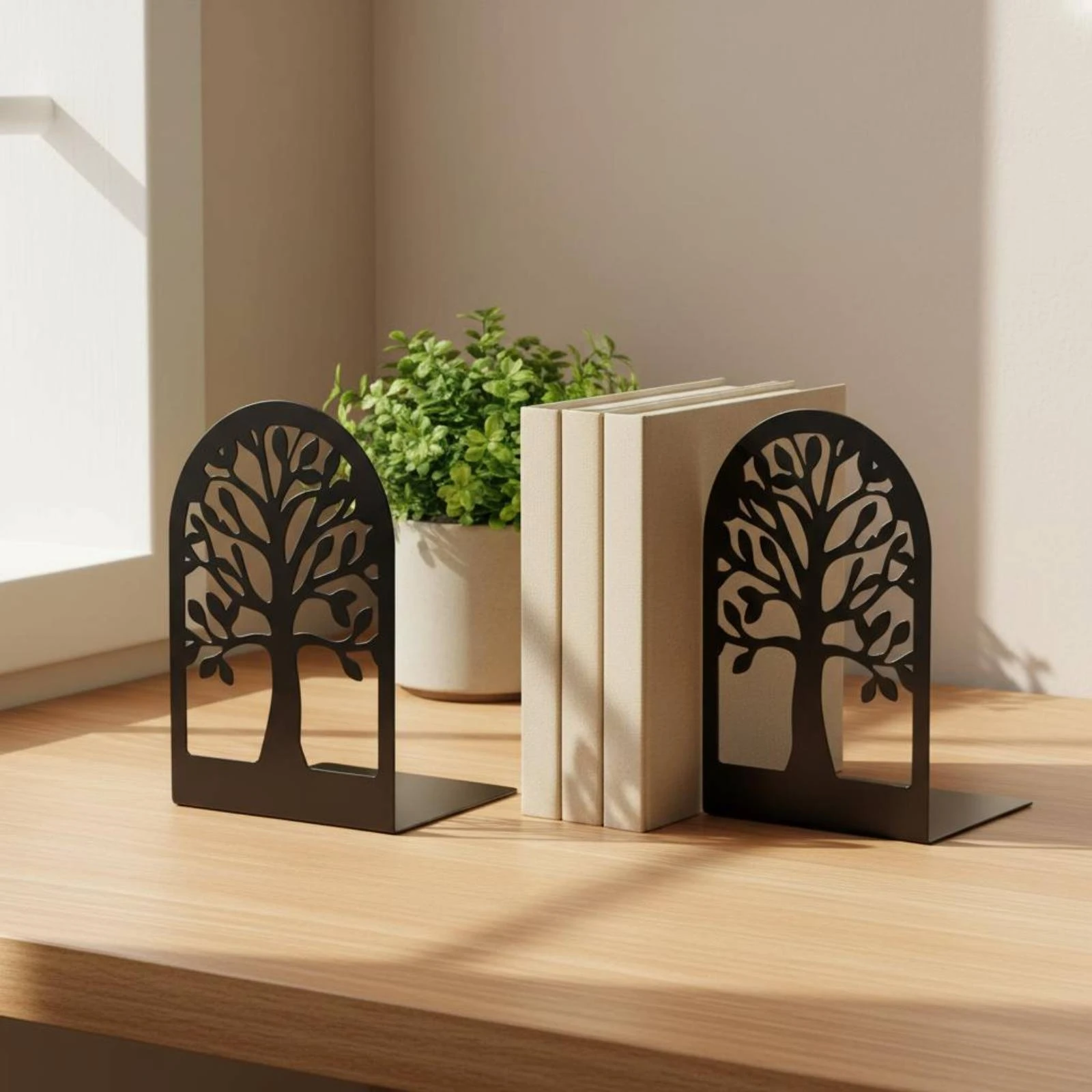 Metal Bookend Pair Black Tree Cutout Bookend Metal Bookends Sturdy
Metal Bookend Pair Black Tree Cutout Bookend Metal Bookends Sturdy