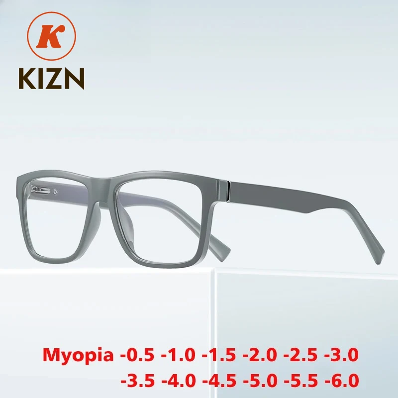 KIZN TR90 Myopia Glasses Frame Square Vintage Classic Women Men Anti-Blue Light Prescription Custom Optics Eyewear -0.50 to -10
KIZN TR90 Myopia Glasses Frame Square Vintage Classic Women Men Anti-Blue Light Prescription Custom Optics Eyewear -0.50 to -10