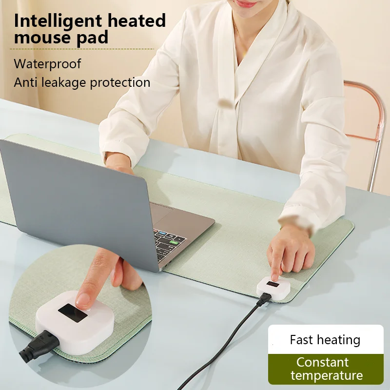 Leather Heated Mouse Pad Smart Hand Warmer Desk Mat 35°C-55°C Temperature Adjustment Heating Pad Office Desk Mat
Leather Heated Mouse Pad Smart Hand Warmer Desk Mat 35°C-55°C Temperature Adjustment Heating Pad Office Desk Mat