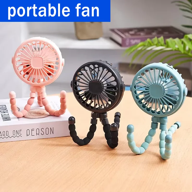 Portable Small Fan With USB Charging Capable Of Winding 360 Degree Rotating Octopus Fan Suitable For Outdoor Baby Strollers
Portable Small Fan With USB Charging Capable Of Winding 360 Degree Rotating Octopus Fan Suitable For Outdoor Baby Strollers