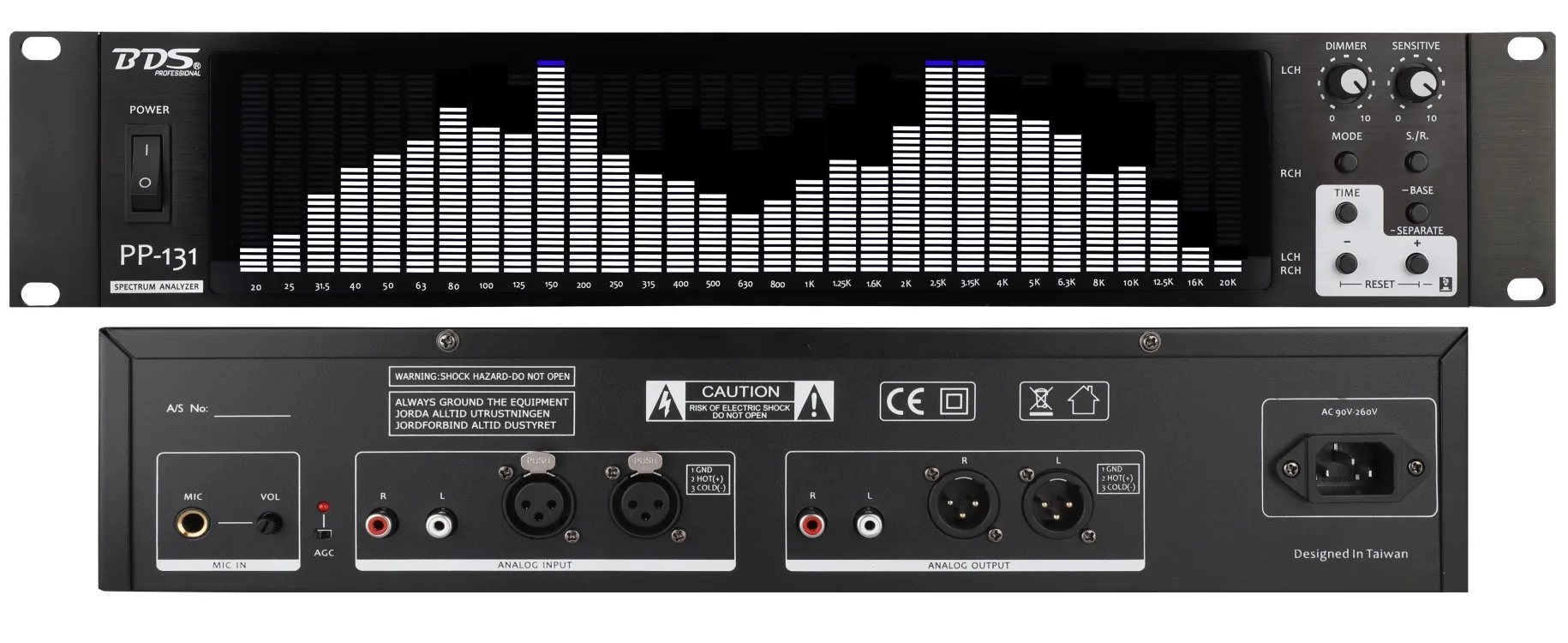 Bds PP-131 Rack-Mounted 2u Spectrum Display Equalizer Audio Level Amplifier Spectrum Analyzer Led Stage Power Supply
Bds PP-131 Rack-Mounted 2u Spectrum Display Equalizer Audio Level Amplifier Spectrum Analyzer Led Stage Power Supply