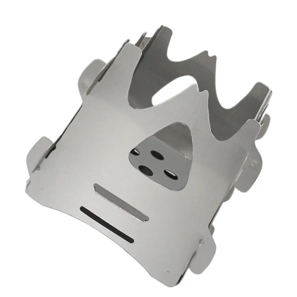 Portable Stainless Steel Camping Stove High Temp Lightweight Folding Wood Burning Outdoor Cooking Equipment
Portable Stainless Steel Camping Stove High Temp Lightweight Folding Wood Burning Outdoor Cooking Equipment