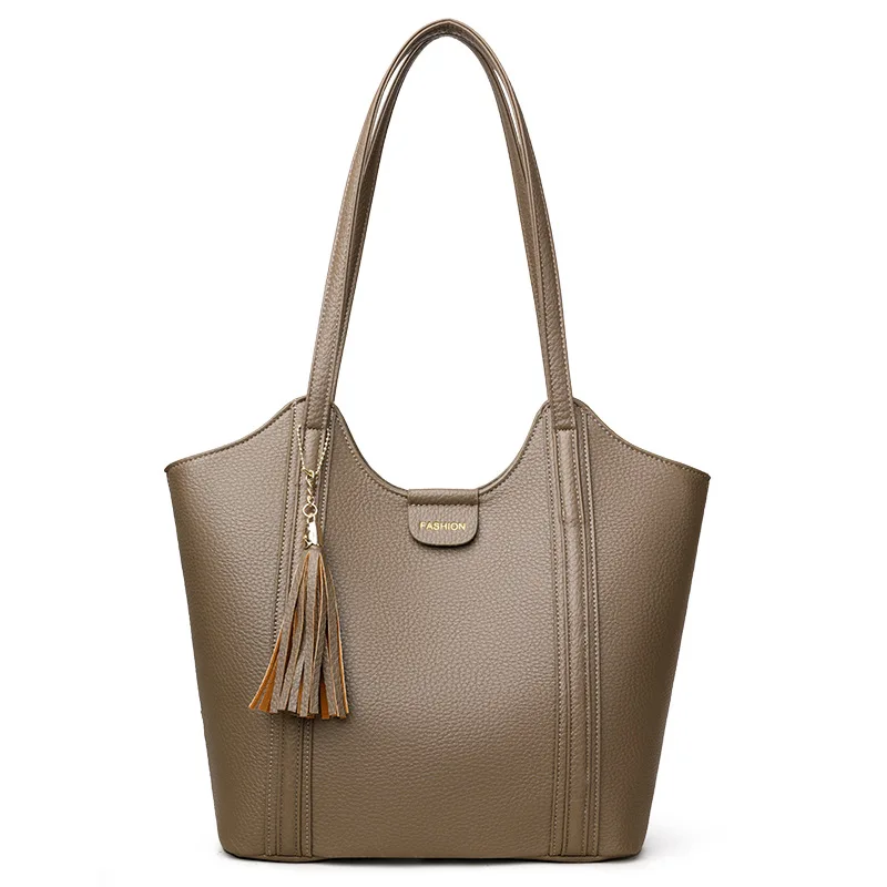 New Solid Big Hand Bag for Women Designer Shoulder Top-handle Bags Luxury Large Capacity Tote Ladies Purses and Handbag
New Solid Big Hand Bag for Women Designer Shoulder Top-handle Bags Luxury Large Capacity Tote Ladies Purses and Handbag