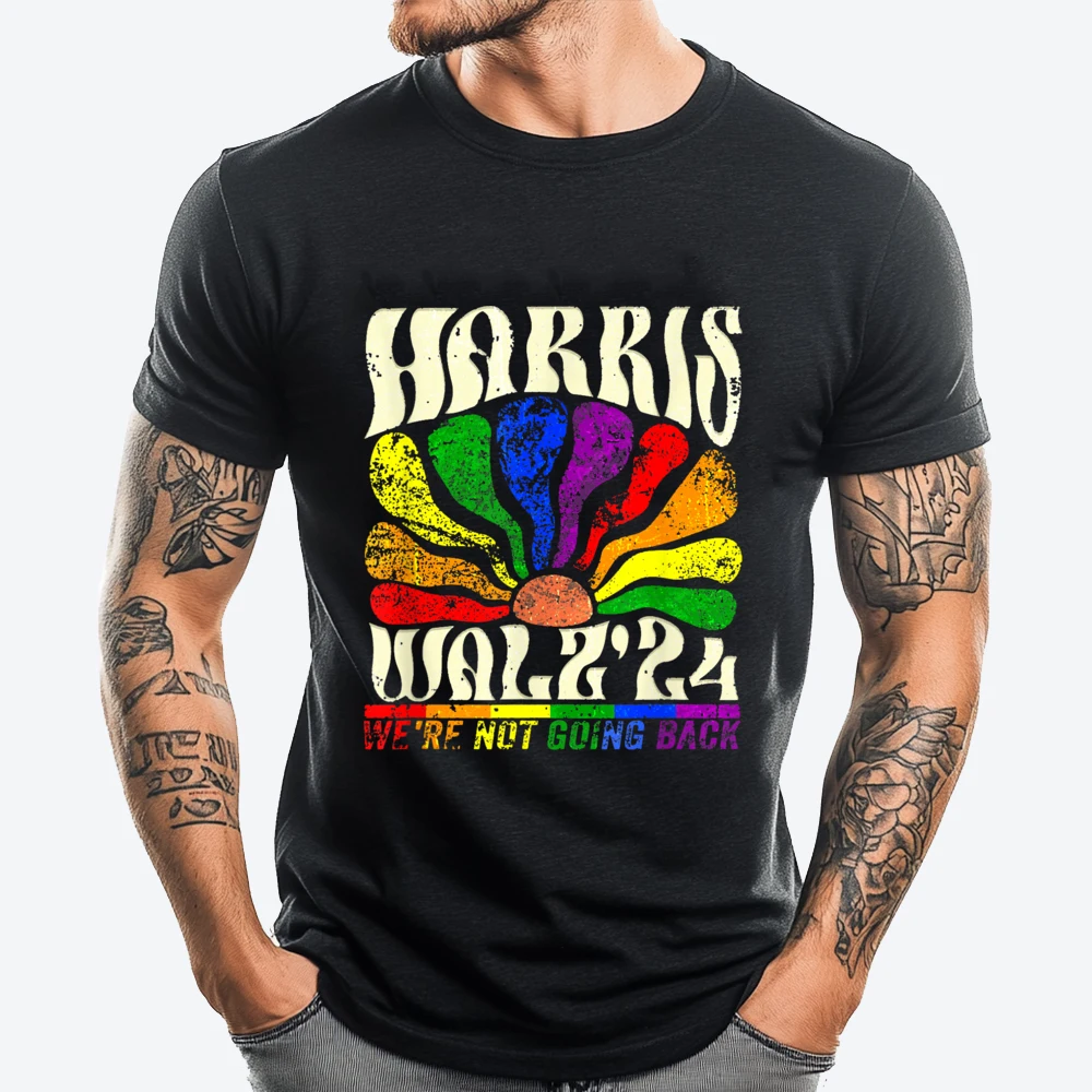 Harris Walz Boho Flower Lgbtq Pride Men's T-Shirts Printed T-Shirt Clothing Summer Luxury Brand Easter Day
Harris Walz Boho Flower Lgbtq Pride Men's T-Shirts Printed T-Shirt Clothing Summer Luxury Brand Easter Day