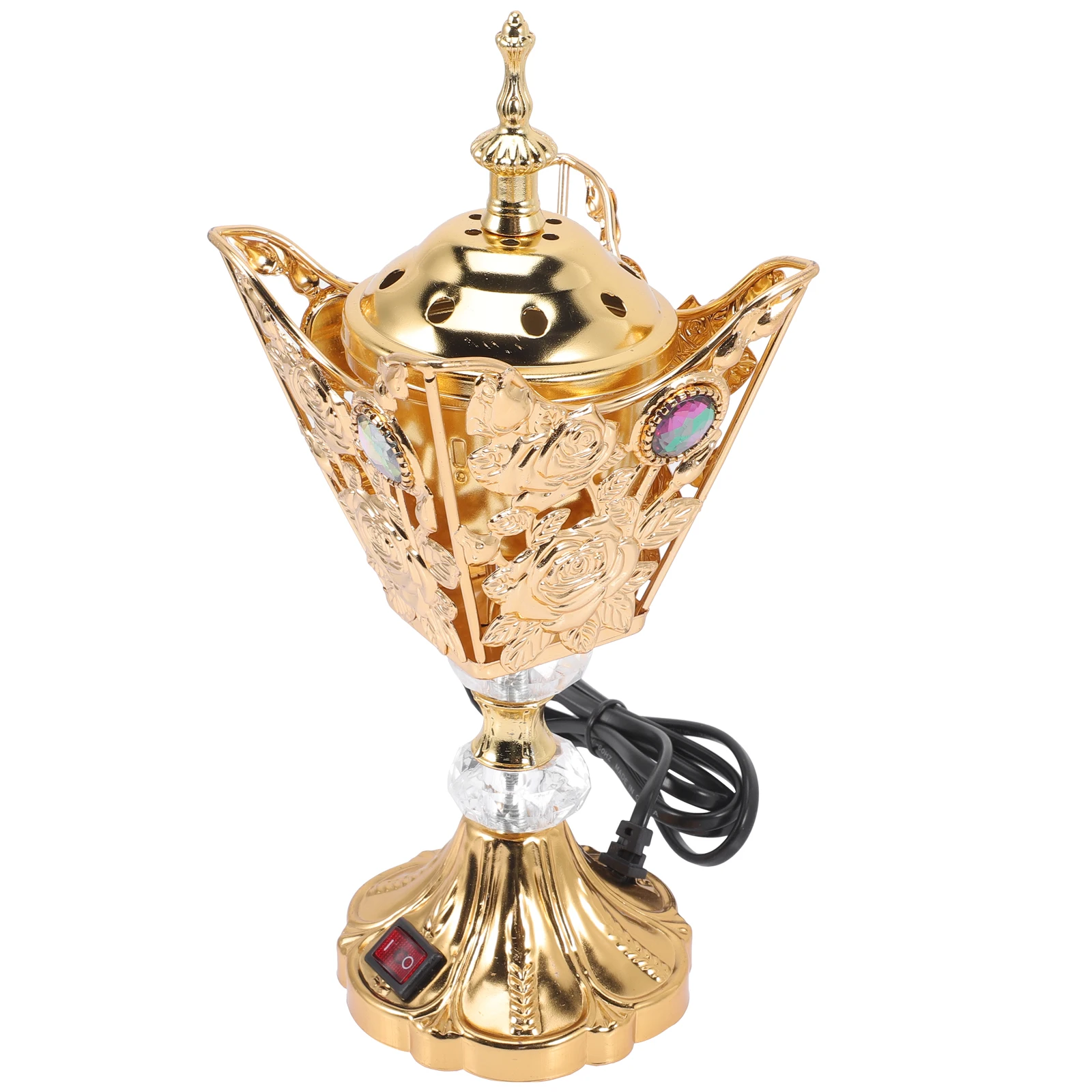 Electric Metal Decor Stove Retro Censer Burner Incense Pot Reusable Incense Holder Decorative Electric Burner
Electric Metal Decor Stove Retro Censer Burner Incense Pot Reusable Incense Holder Decorative Electric Burner
