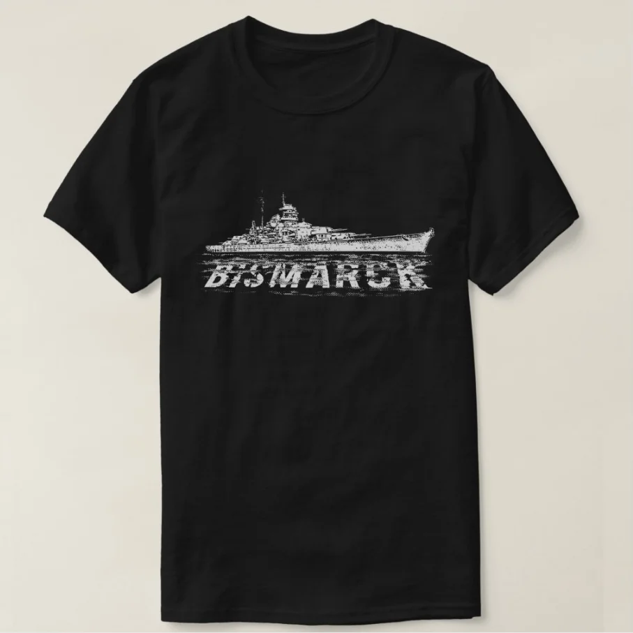 Battleship Bismarck German Kriegsmarine Sister Ship Men T-Shirt Short Sleeve Casual 100% Cotton O-Neck Summer TShirt
Battleship Bismarck German Kriegsmarine Sister Ship Men T-Shirt Short Sleeve Casual 100% Cotton O-Neck Summer TShirt