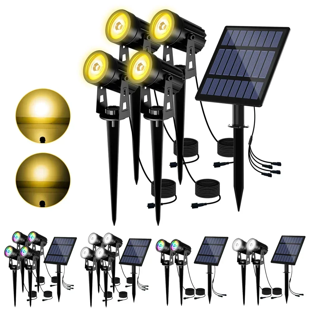 Nice Newest 3000K/6000K/RGB Solar LED Light Outdoor Solar Spotlight Solar Garden Light Outdoor IP65 Waterproof Lawn Lamp Wall Li
Nice Newest 3000K/6000K/RGB Solar LED Light Outdoor Solar Spotlight Solar Garden Light Outdoor IP65 Waterproof Lawn Lamp Wall Li