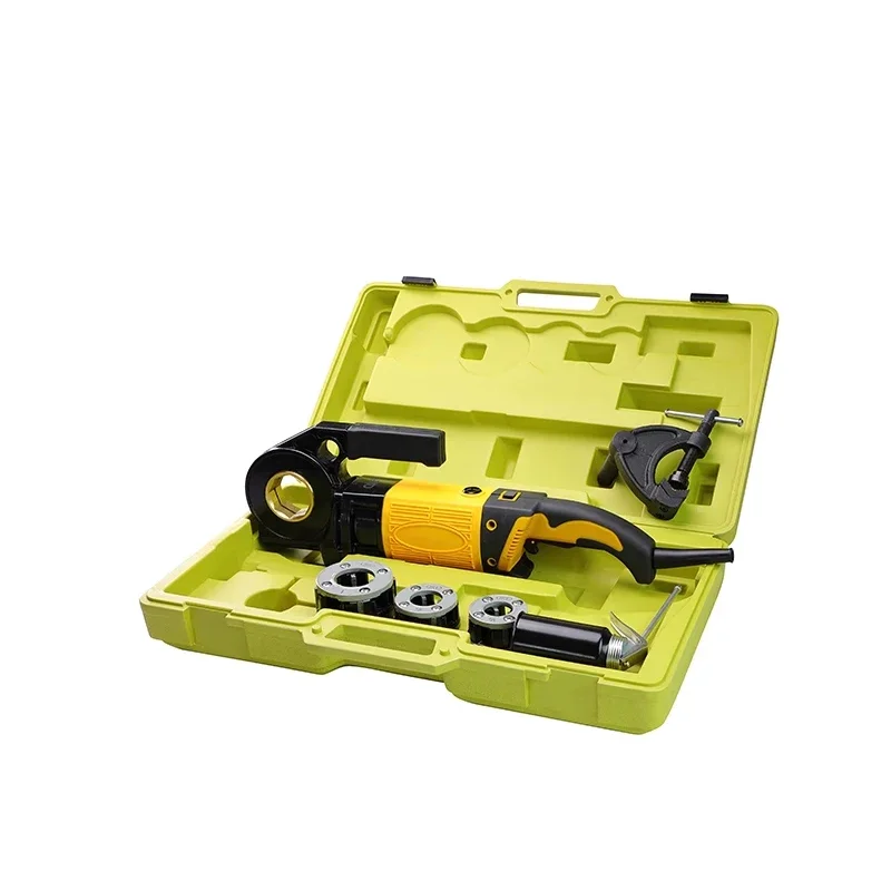 220V Electric Pipe Threading Machine Portable Hand-Held Steel Pipe Plastic Iron Pipe Hinge Thread Galvanized Pipes Threading
220V Electric Pipe Threading Machine Portable Hand-Held Steel Pipe Plastic Iron Pipe Hinge Thread Galvanized Pipes Threading