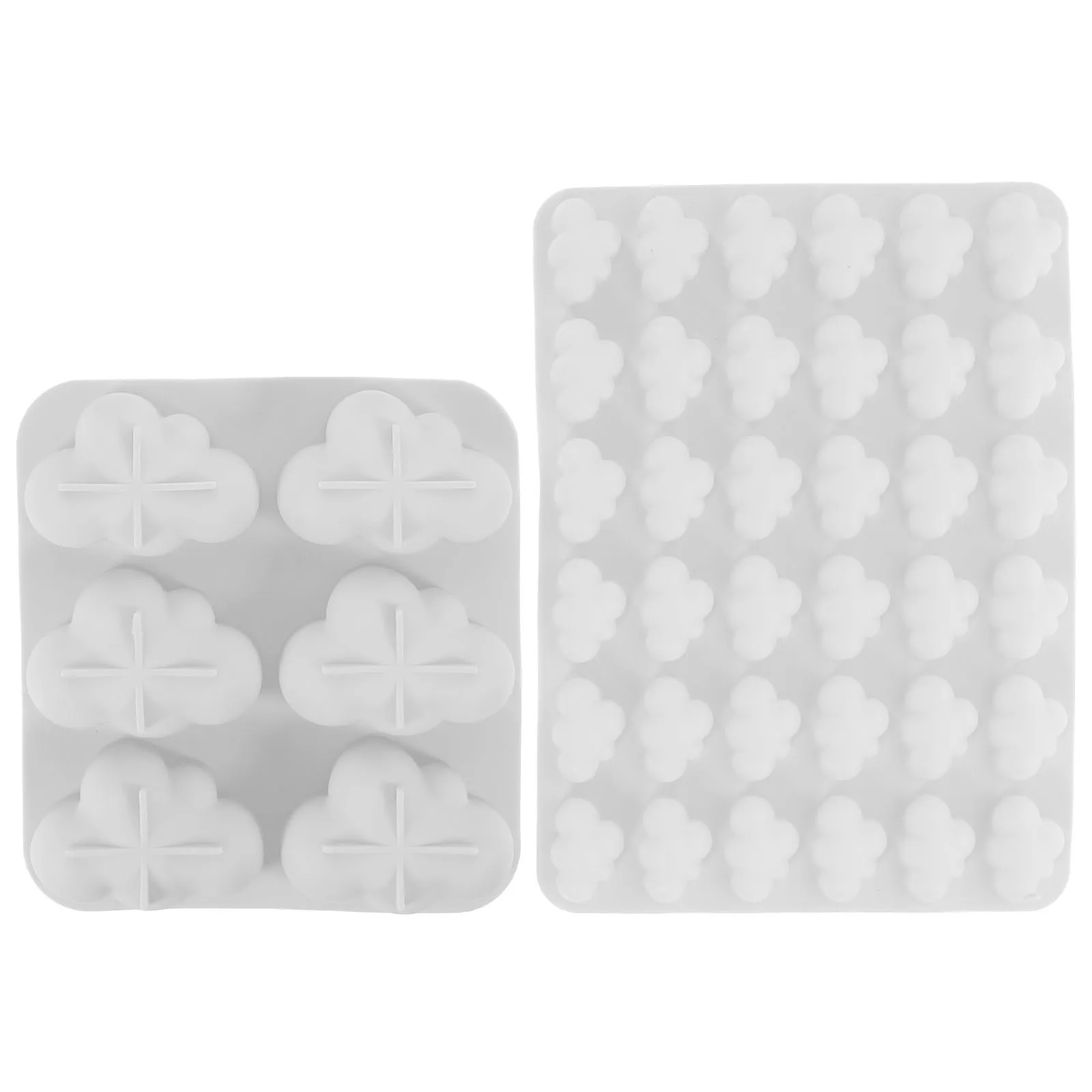 2pcs Cloud Shaped Silicone Mold Non-Stick Candy Baking Mold For Chocolate Fondant Diy Dessert Making Baking Supplies Kitchen
2pcs Cloud Shaped Silicone Mold Non-Stick Candy Baking Mold For Chocolate Fondant Diy Dessert Making Baking Supplies Kitchen