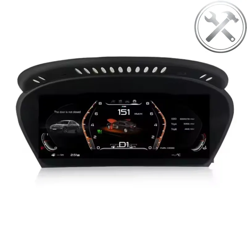 LINUX System LCD Digital Speed Cluster Speedometer Dashboard Instrument Retrofit Auto Parts for 5 Series E60 E61 E62 E63
LINUX System LCD Digital Speed Cluster Speedometer Dashboard Instrument Retrofit Auto Parts for 5 Series E60 E61 E62 E63