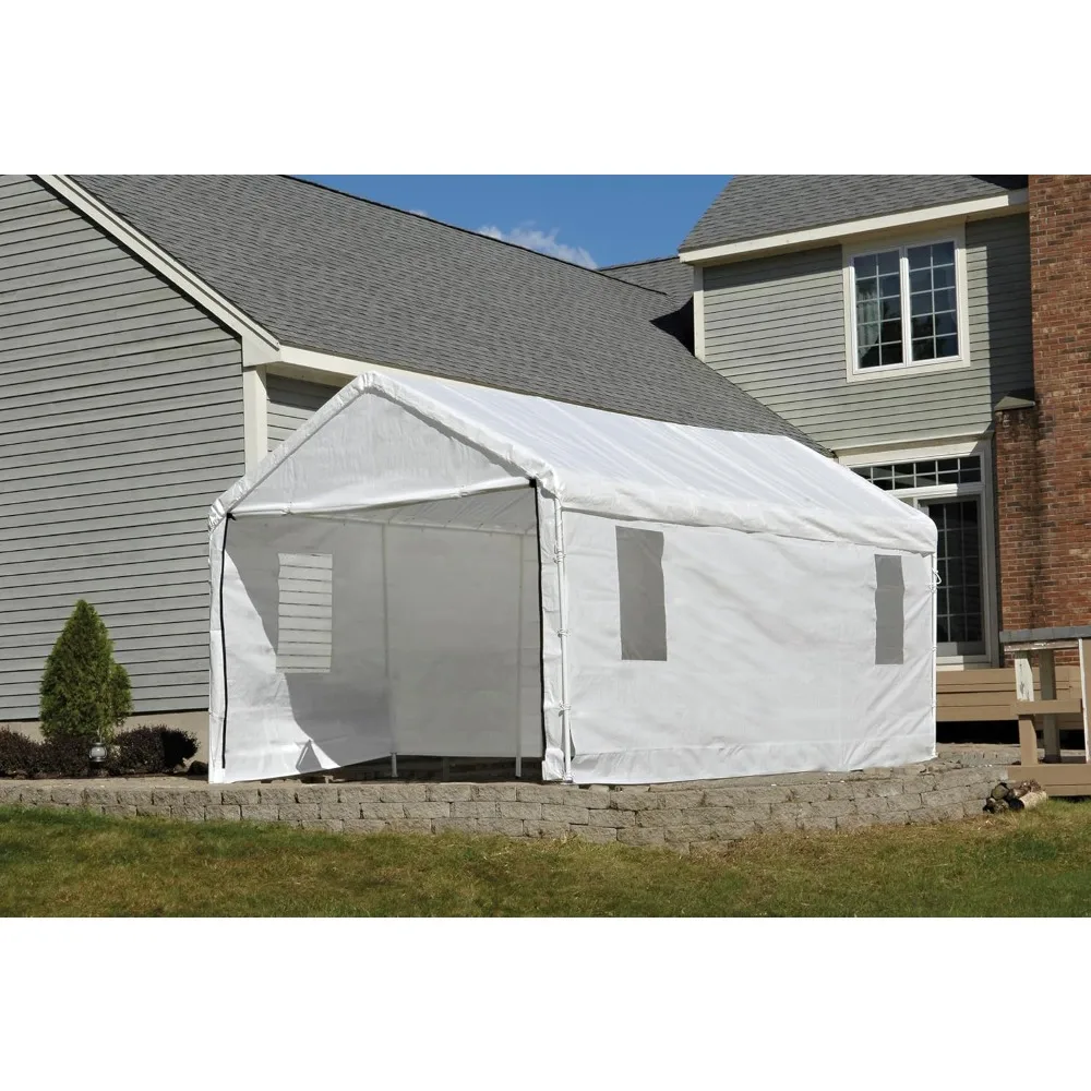 10x20x1 ft White Enclosure Kit with Windows for Canopy, Custom
10x20x1 ft White Enclosure Kit with Windows for Canopy, Custom