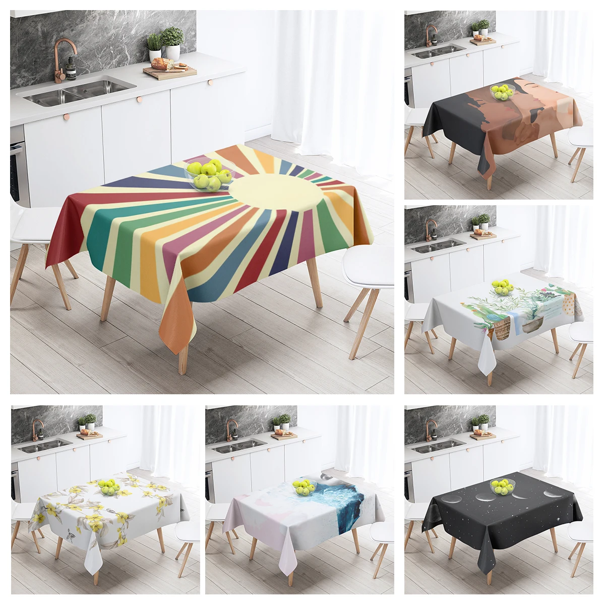 Home tablecloths dining decoration and rectangular table accessories waterproof cloth Anti-stain restaurant Nordic ins plant
Home tablecloths dining decoration and rectangular table accessories waterproof cloth Anti-stain restaurant Nordic ins plant