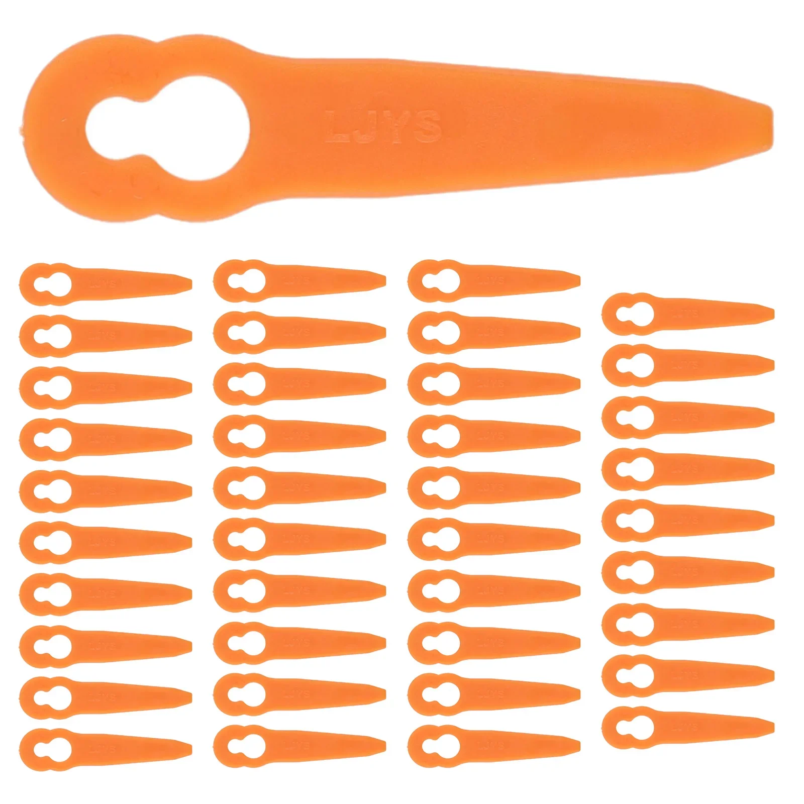 40pc Plastic Blades For STIHL FSA 45 Cordless Strimmer Grass Trimmer Knives Replacement Tool Part Garden Power Tool Accessories
40pc Plastic Blades For STIHL FSA 45 Cordless Strimmer Grass Trimmer Knives Replacement Tool Part Garden Power Tool Accessories