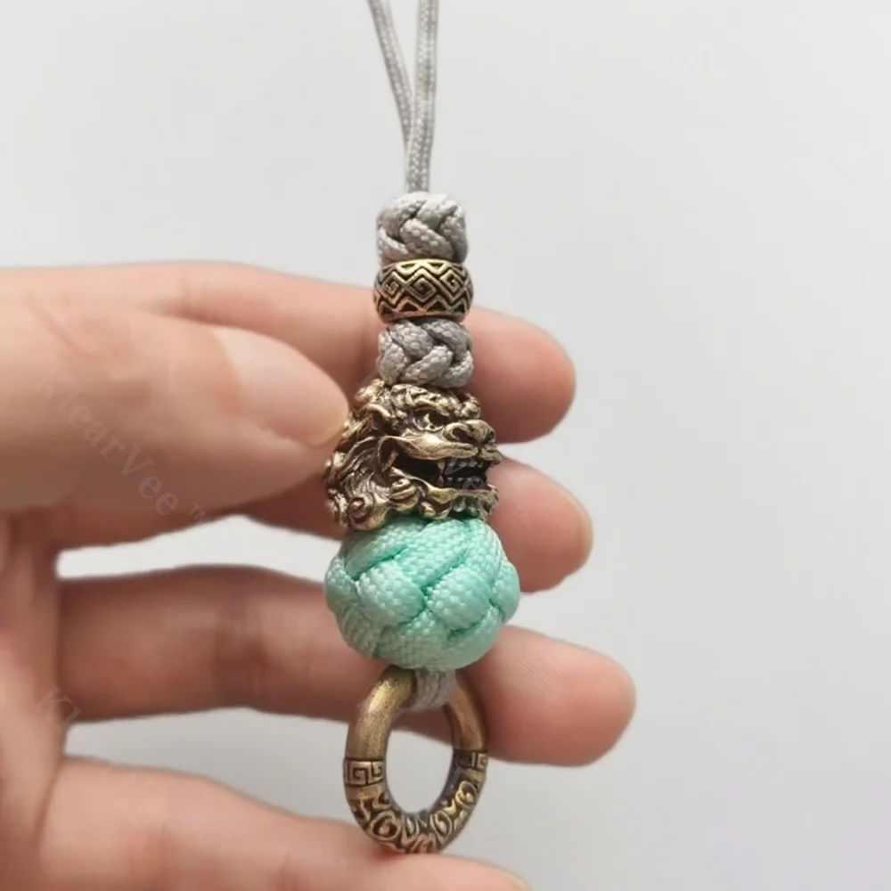 Brass Lion Dance EDC Charm Fidget Slider Knife Pendant Car Charm Keychain DIY Accessory Paracord Woven Item Backpack Pendant
Brass Lion Dance EDC Charm Fidget Slider Knife Pendant Car Charm Keychain DIY Accessory Paracord Woven Item Backpack Pendant
