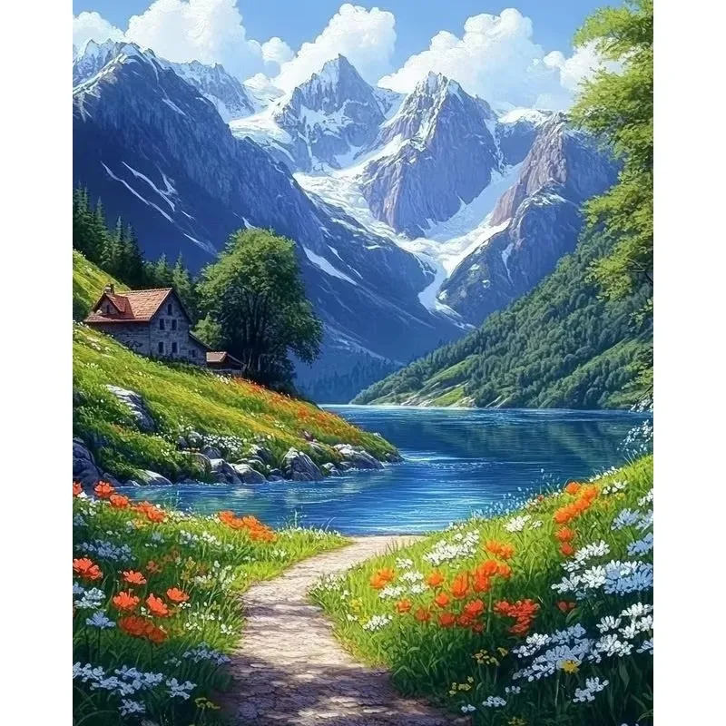 GATYZTORY 5D DIY Diamond Embroidery Tree Full Square Round Diamond Mosaic Scenery Cross Stitch Kits Home Decoration
GATYZTORY 5D DIY Diamond Embroidery Tree Full Square Round Diamond Mosaic Scenery Cross Stitch Kits Home Decoration